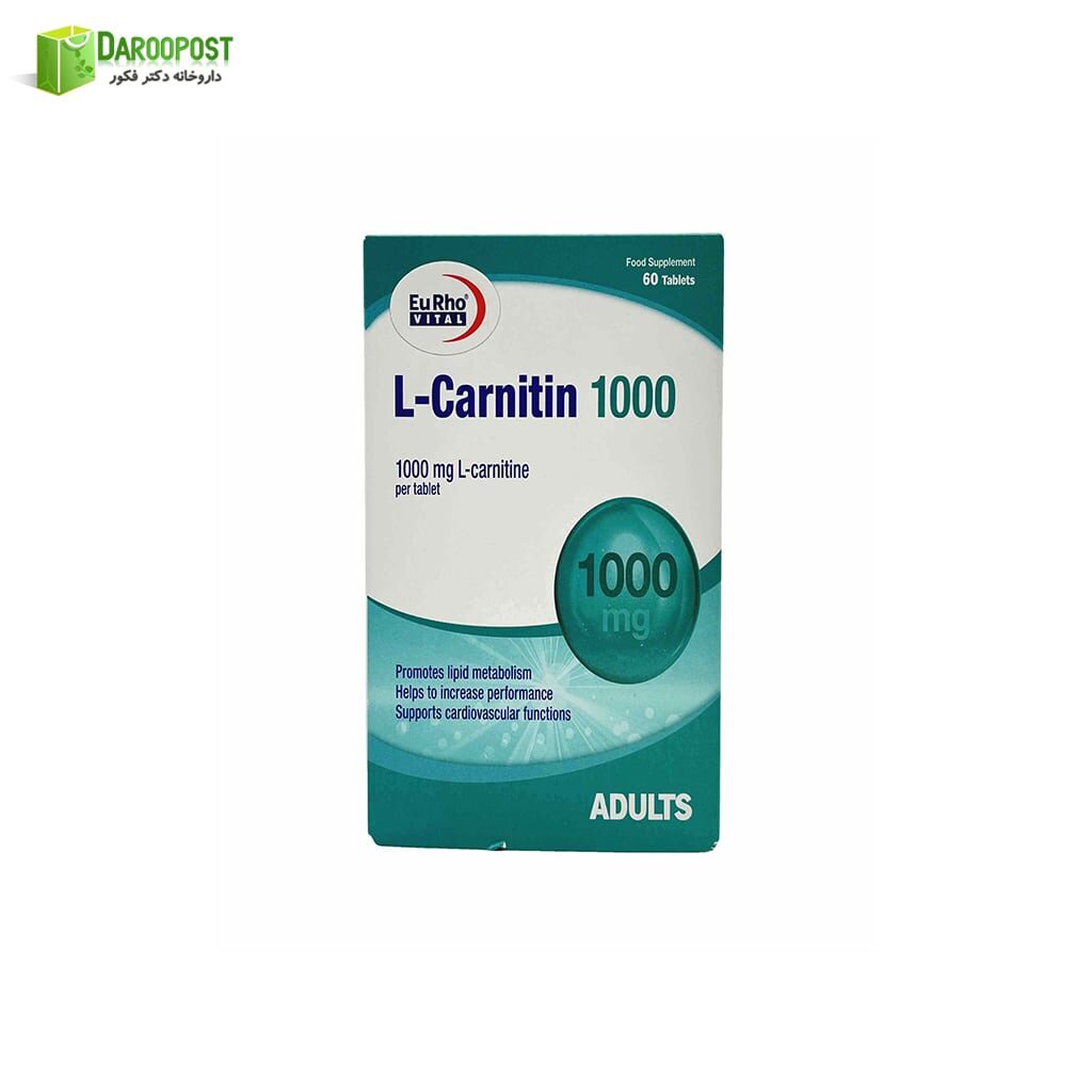 Eurho Vital L Carnitin 1000 mg Tablets